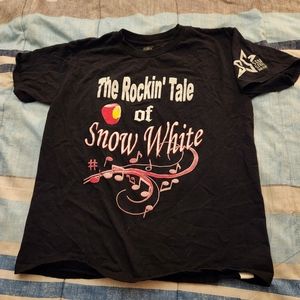 Snow White Theater Size 10 SS Black & Red Tee